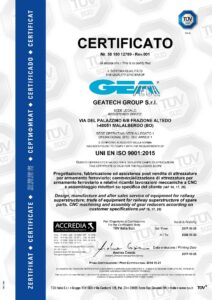 certificazione ISO 9001-2015