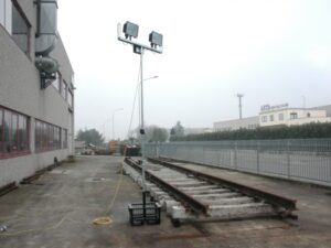 GRUPPO ILLUMINAZIONE CON CESTELLO ELETTRIFICAZIONE