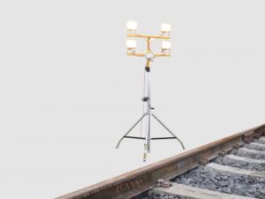 GRUPPO ILLUMINAZIONE CON TREPPIEDI ELETTRIFICAZIONE