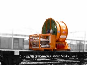 MOTORISIERTER LÜFTER ZUR TUNNELBELÜFTUNG, MONOBLOCK-AUSFÜHRUNG EISENBAHNGERÄTE
